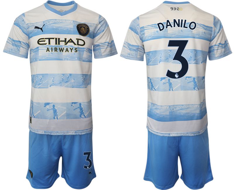 Men 2022-2023 Club Manchester City blue #3 Soccer Jersey
